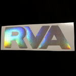 RVA Decal (Silver/Holographic)